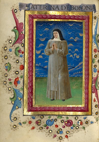 Santa Caterina da Bologna da Guglielmo Giraldi